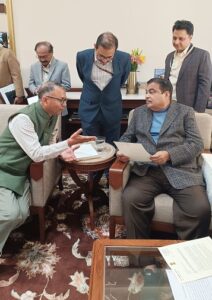 RG with Nitin Gadkari