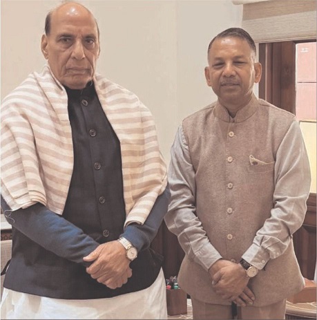 Primekhabarpunjab RG with Sh Rajnath